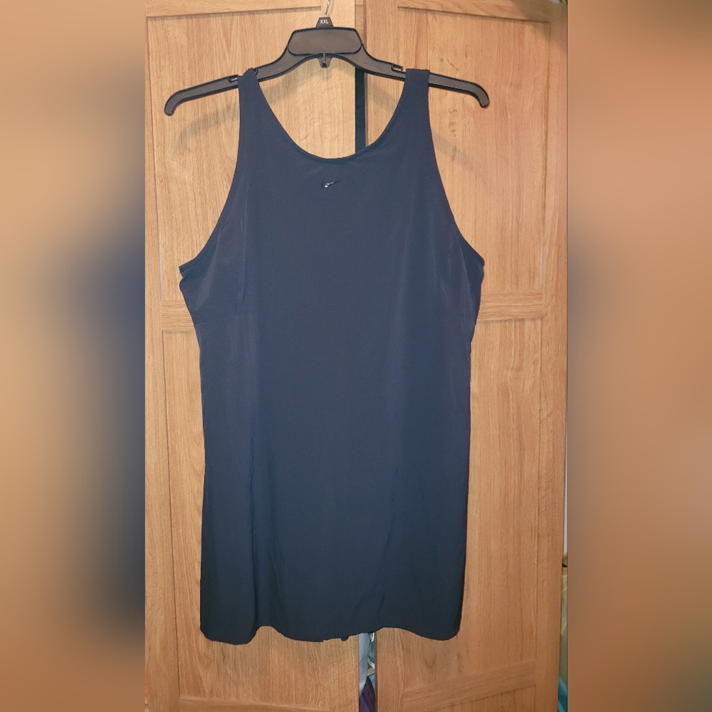 Nike bliss luxe training dress matte black women's size XXL